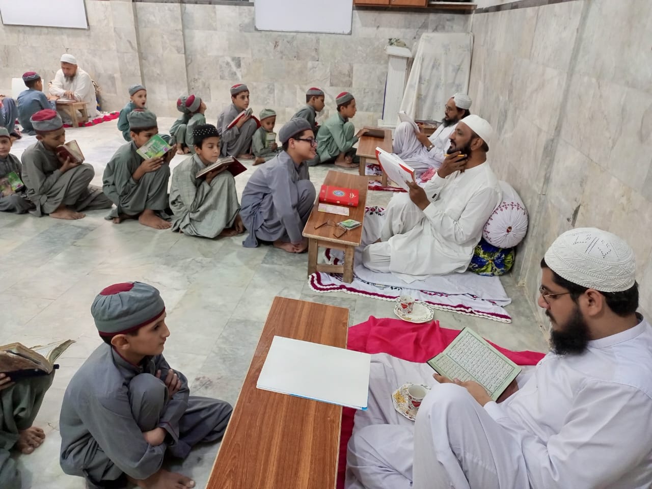 Person eating a gourmet meal